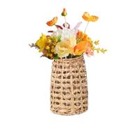 Panier pour la Porte d'Entrée - Déco maison bohème en jacinthe d'eau | panier tressé décoratif | Pour cuisine, chambre, salon, débarras, couloir, porche, patio, maison fermière.