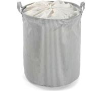 Panier pour linge sale Versa Gris Multicolore 38 x 48 x 38 cm