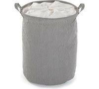 Panier pour linge sale Versa Noir Multicolore 38 x 48 x 38 cm