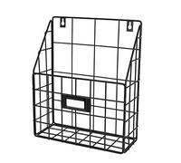 Panier pour - Organisateur pour dossiers/documents suspendus mural - Plateau économique et facile à installer pour le bureau à domicile et (1 emplacement)