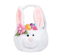 Panier pour Pâques | Rangement Festif Pour Bonbons Avec Poignée,Sac Seau Lapin Oreilles - Pour Décorations Chocolats De Fête Garniture De Stocking Cadeaux