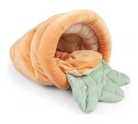 Panier pour rongeurs en peluche Duvoplus Carrot Multicolore 25x40x25 cm