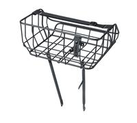 Panier Pour Roue Avant Portland Noir Mat 2128021050 BASIL Porte-Bagages Bic