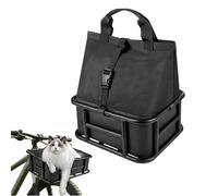 Panier pour Vélo - Étanche Antirouille Fixation Rapide,Panier Porte-Bagages Vélo | pour Chien, Plage, Voyage, Randonnée, Trajet Domotique