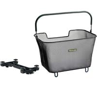 Panier Racktime System 'Baskit large 2.0', 43 x 31 x 29 cm, 23 litres, Snapit 2.0, noir (1 kit)