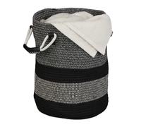 Panier Rangement coton Panière Boîte Organiseur Corbeille salle de bain