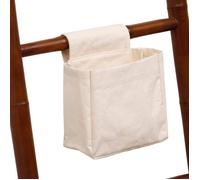 PANIER RANGEMENT MALIN COTON AVEC ACCROCHE SCRATCH PM- NATUREL - Tendance