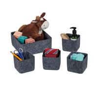 relaxdays Organiseur de tiroirs, lot de 5