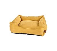 Panier rectangle polyester 65x60x21cm Cosy Golden jaune