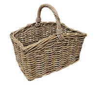 Panier rectangulaire avec grande anse H. 38 cm en kubu tressé - EMILIA Meubletmoi