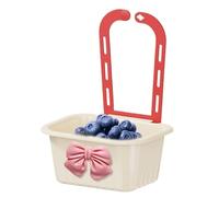 Panier Récupérateur Alimentaire pour Évier - Grille de Drainage Alimentaire pour Fruits et Légumes Montée sur Robinet | Récipient Multiusage pour Riz Fruits Viande Savon dans Appartement et Salle de B