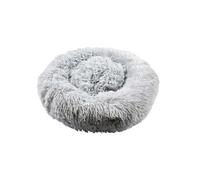 THE CONCEPT FACTORY Coussin Donut pour Animaux Confort Optimal Gris
