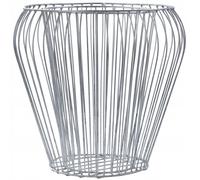 Panier rond KADAX pour plantes gabioniques en acier galvanisé 42 cm