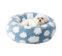 Panier Rond pour Chat | Lit De Sommeil Rond en Peluche pour Animaux De Compagnie,Nid De Sommeil pour | pour Intérieur Maison Chambre Salon Hiver Chats Chiens