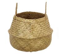 Atmosphera Panier en osier pliable naturel 43,5 x 29 cm