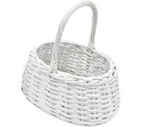 panier saule base large 24x24x17cm blanc - hobi van736t2 Blanc G