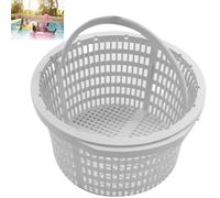 Panier Skimmer Piscine,Panier Piscine,Panier de Rechange pour Skimmer Standard 16cm,Préfiltre de Piscine,avec Poignée pour Un Retrait Facile,Prévient les obstructions (1pc)