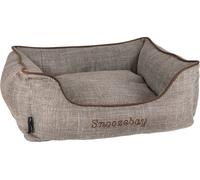 Panier Snoozebay Rectangulaire Brun 60x50x20cm