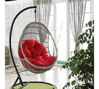 Panier Suspendu Coussins De Chaise D'œuf Suspendus Coussins De Chaise Hamac, Coussin De Siège De Panier Suspendu À Balançoire, Oreiller De Dos Épais Nid Pour La Balançoire De Jardin De Patio Extérieur