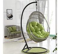 Panier Suspendu Coussins De Chaise D'œuf Suspendus Coussins De Chaise Hamac, Coussin De Siège De Panier Suspendu À Balançoire, Oreiller De Dos Épais Nid Pour La Balançoire De Jardin De Patio Extérieur