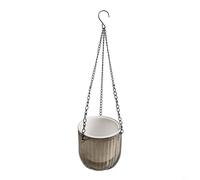 Panier suspendu d'extérieur avec système d'arrosage automatique et drainage efficace pour un pouce vert avec un minimum d'effort (petit)