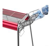 Panier suspendu en fer pour outils de barbecue - Support robuste pour ustensiles de cuisine de jardin