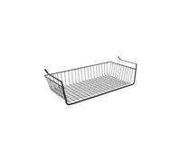 - Panier suspendu en métal filaire noir Longueur 56cm