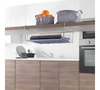 Panier suspendu Kanguro 40, argent métallisé