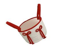 Panier tissé à la main polyvalent et élégant pour une solution de rangement efficace dans n ' importe quelle pièce ou comme de rangement portable Organisation domestique