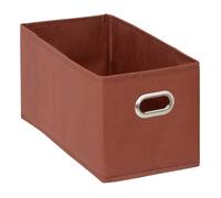 Panier tissu 15x31cm ""Mix N' Modul"" terre de sienne - 5 five simply smart