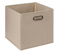 5five Boîte de rangement pliable Premium Beige lin 31 x 31 x 31 cm