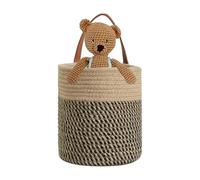 Panier tressé,Corde De Coton Esthétique Économie D'espace - Panier Décoratif Tressé En Corde De Coton | Pour Salon Salle De Bains Bureau Maison Décor Jouets Couvertures Robes