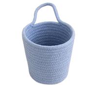 Panier tressé mural, panier de rangement tressé à la main,Boîte d'organisateur à main | Panier mural avec poignée pour cuisine, salle de bain ou salon