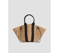 Panier Tressé Muun So Socotnblblb-black UNI