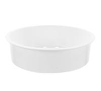 Panier Vapeur à Riz 5l en Pp Blanc, Surface Lisse et Bords Robustes