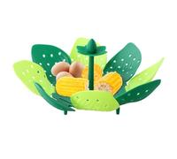 Panier Vapeur avec Poignée, Pliable Vegetable Steamer Accessoire, Rangement Compact, Expandable Steamer Basket, Kitchen Cooking Gadget pour Cuire à la Vapeur des Aliments et des Légumes