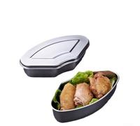 Panier vapeur empilable en acier inoxydable à plusieurs niveaux en forme d'éventail pour riz, légumes, œufs avec couvercle anti-poussière et design peu encombrant Argenté 15,5 x 8 x 4 cm Plusieurs