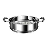 Panier vapeur en acier inoxydable 20 cm/24 cm, panier vapeur en acier inoxydable 316 avec poignées résistantes à la chaleur pour raviolis dim sum aux légumes