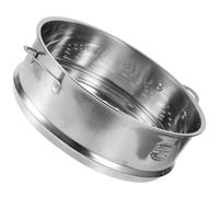 Panier Vapeur en Acier Inoxydable 304, Insert la Cuisine 26 CM | Finition Polie, Soudure sans Joint, Fond Épaissi et Base Surélevée, pour Raviolis, Dim Sum