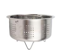 Panier Vapeur en Acier Inoxydable avec Poignée, pour Cuisson (13.8cm)