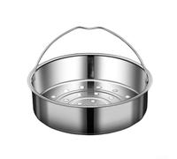 Panier vapeur en acier inoxydable conçu pour plusieurs options de cuisson, idéal pour la cuisson à la vapeur et des repas plus sains (22,5 cm)