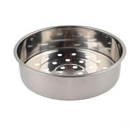 Panier vapeur en acier inoxydable de qualité 304 pour cuiseur à riz et wok - Résistant et adapté aux besoins quotidiens de cuisson à la vapeur (20 cm)