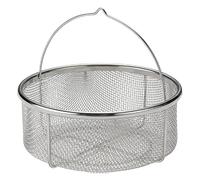 Panier vapeur en acier inoxydable, panier à vapeur en filet | Panier vapeur pliable en acier inoxydable, outil de lavage de riz portable et antirouille avec grande capacité, panier à tamis pour