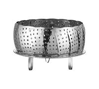 Panier vapeur en acier inoxydable pliable réglable extensible pour légumes, fruits de mer, riz, boulettes, poissons, bébés