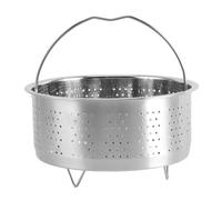 Panier Vapeur en Acier Inoxydable, Rond, Insert pour Cuiseur à Riz, pour Cuisson Bébé, Légumes, Poisson et Viande, 13,8 cm