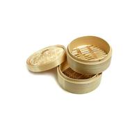 Panier Vapeur en bambou 2 étages D25