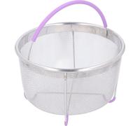 Panier vapeur en maille inox pour autocuiseurs 6 QT avec poignée violette