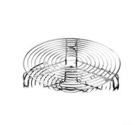 Panier vapeur en métal pour autocuiseur - Support extensible pour cuisson à la vapeur de légumes - Ustensile de cuisine pour riz et œufs 18 cm (24 cm)