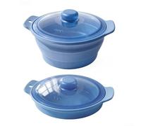 Panier vapeur en silicone pour micro-ondes, plateau vapeur pliable pour une cuisson saine et faible en graisse, passe au lave-vaisselle, silicone de qualité alimentaire, réchauffe les restes sans