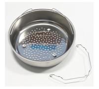 Panier vapeur inox D.238mm avec support - Seb - réf. SS-980449